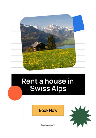 Property Rent Offer Poster 28x40in Design Template