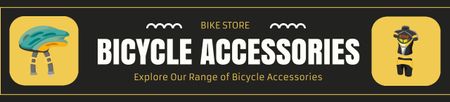 Template di design Accessori per biciclette in vendita Ebay Store Billboard