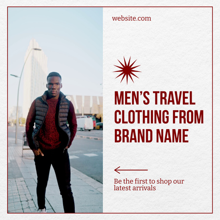 Template di design Travel Clothing Sale Offer Animated Post