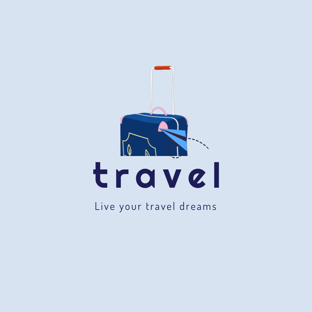 Travel of Dream Offer Animated Logo Šablona návrhu