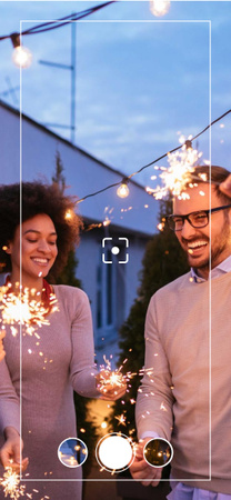 Ontwerpsjabloon van Snapchat Moment Filter van Vrienden hebben plezier op feestje