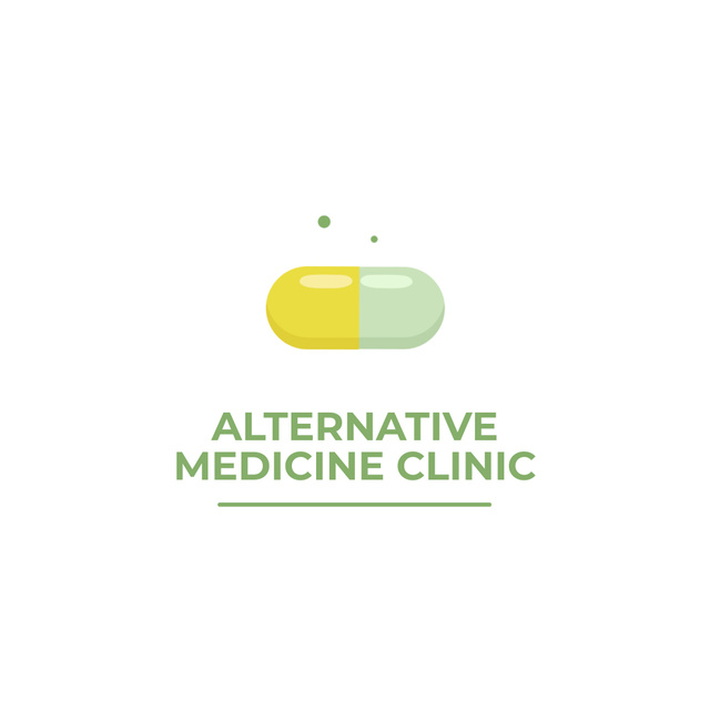 Holistic Therapy And Treatments Clinic Promotion Animated Logo Modelo de Design