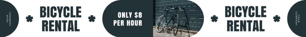 Plantilla de diseño de Cheap Bikes Rental Leaderboard 