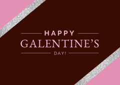 Cute Galentine's Day Greeting