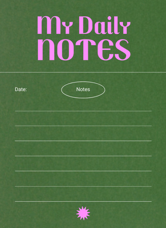 Product Planning with Tasks and Deadlines Notepad 4x5.5in Design Template