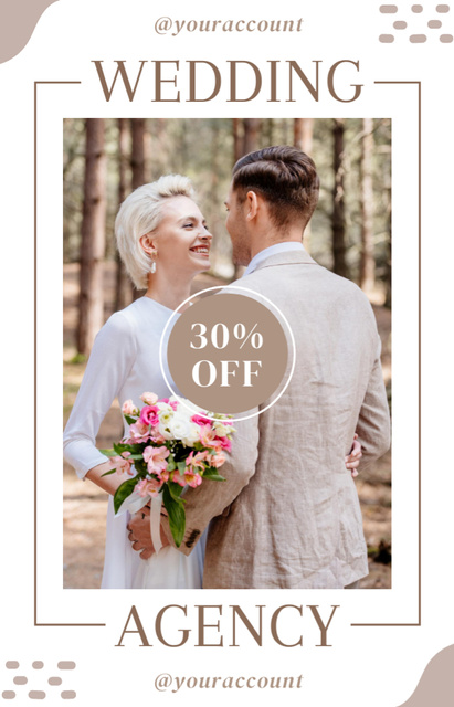 Discount on Wedding Planner Services IGTV Cover – шаблон для дизайна