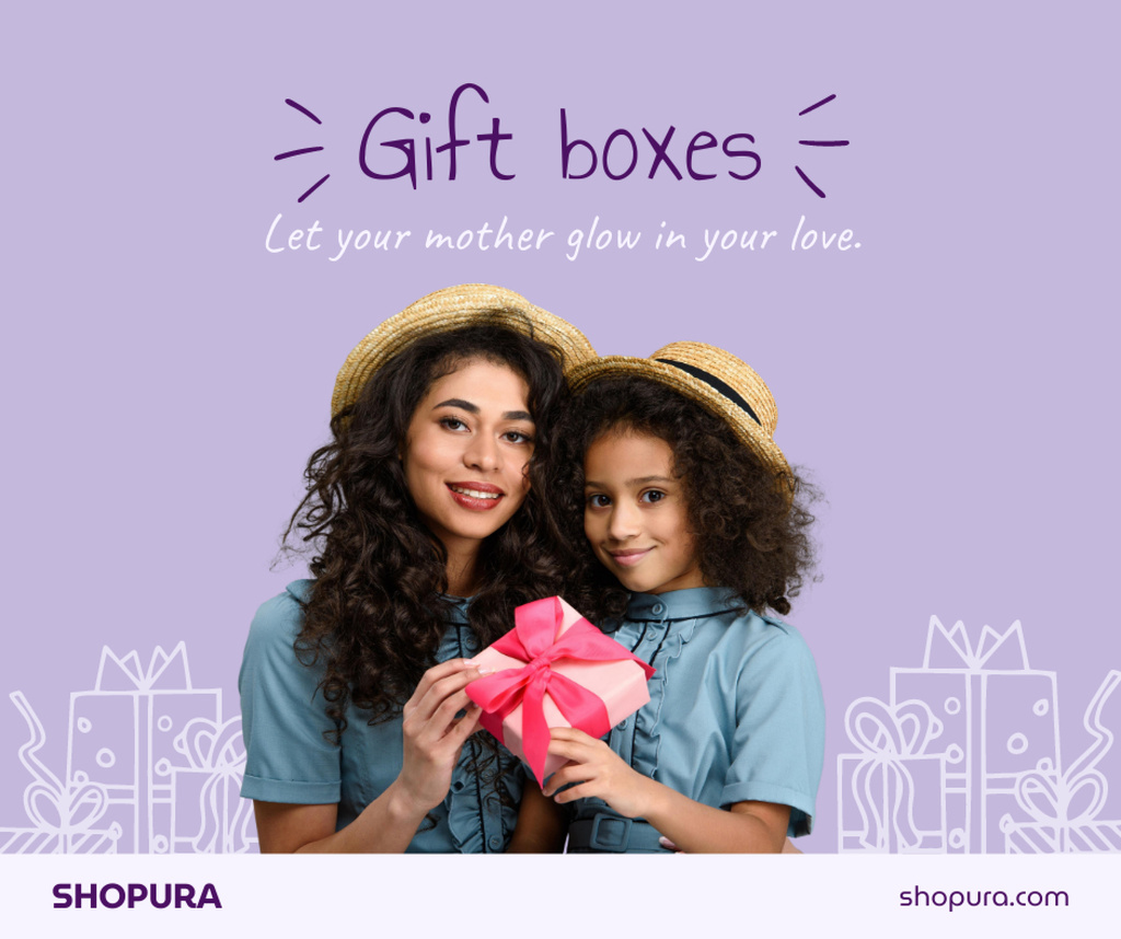 Mother's Day Gifts Offer Facebookデザインテンプレート