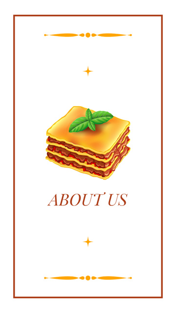 Plantilla de diseño de Info about Fast Casual Restaurant with Illustration of Sandwich Instagram Highlight Cover 