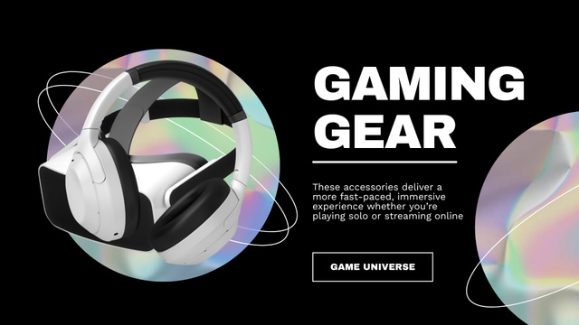 Gaming Gear Sale Offer Full HD video Design Template
