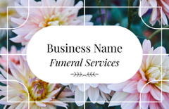 Funeral Home Advertising with Flowers
