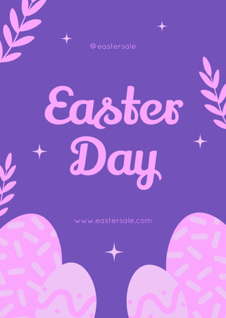 Special Offer for Easter Holiday Flayer Design Template