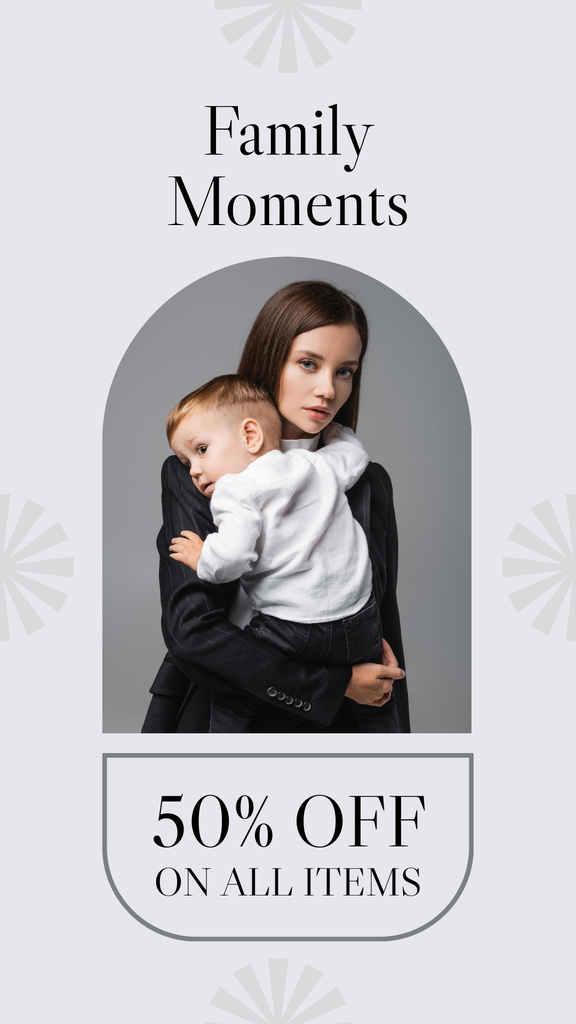 Family moments shop discount Instagram Story Modelo de Design