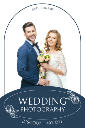 Wedding Photography Services Pinterest Design Template