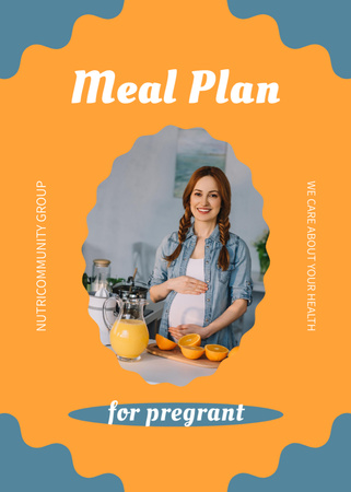 Plantilla de diseño de Nutritionist for Pregnant Services Offer Flayer 