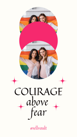 Come to Celebrate Pride Day Instagram Story Design Template