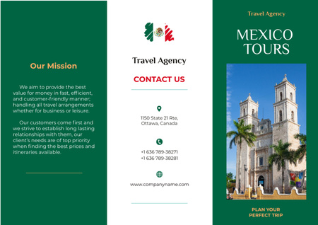 Ontwerpsjabloon van Brochure van Travel Tour Offer