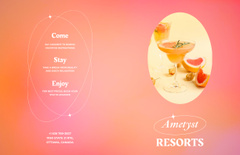 Summer Resorts With Cocktails And Booking