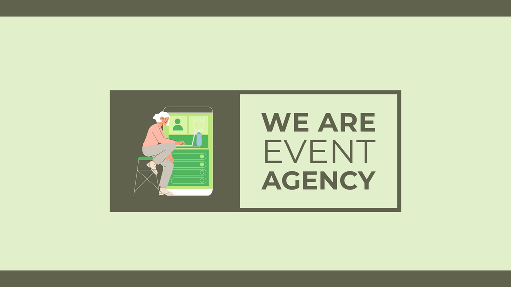 Designvorlage Event Planning Agency Services Promo für Youtube