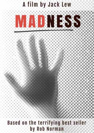 Madness film poster Poster tervezősablon