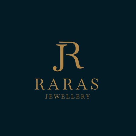 Jewellery Shop Emblem Logo tervezősablon