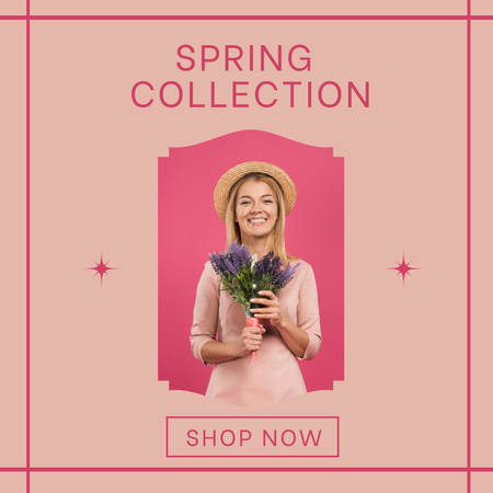 Women Spring Collection Instagram Design Template