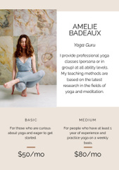 Online Yoga Сlasses Promotion