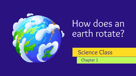 Science About Earth Youtube Thumbnail Design Template