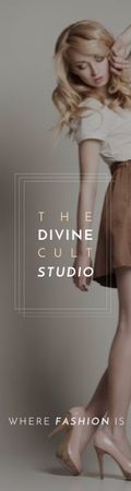 The Divine Cult Studio Skyscraper Design Template