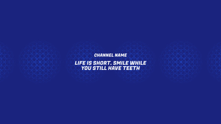 Philosophical Quote About Life And Positivity Youtube Design Template