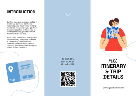 Travel Tour Offer Brochure – шаблон для дизайна