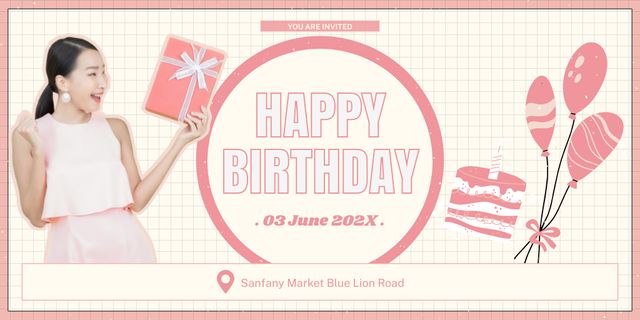 Template di design Birthday Party Special Occasion Twitter