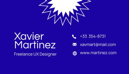 Designer Service Offer Business Card US Design Template