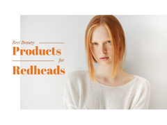 Best beauty products for redheads Offer