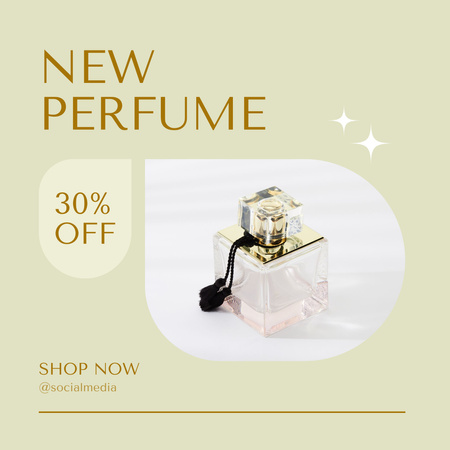 New Arrivals Perfumes for Women Instagram Design Template