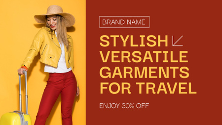 Travel Clothes Sale Offer Full HD video Design Template