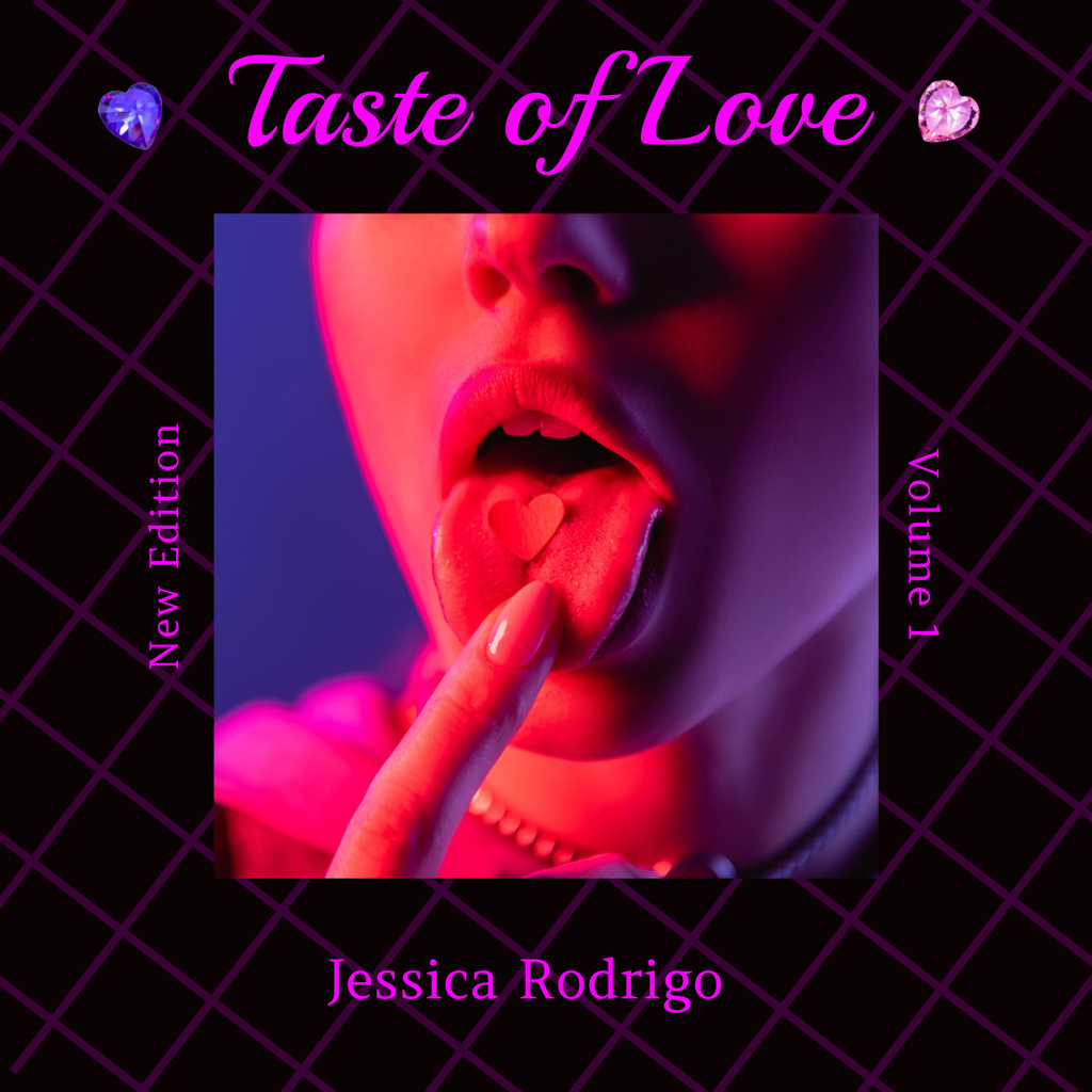 Taste of Love And it's Album Cover Album Cover Design Template