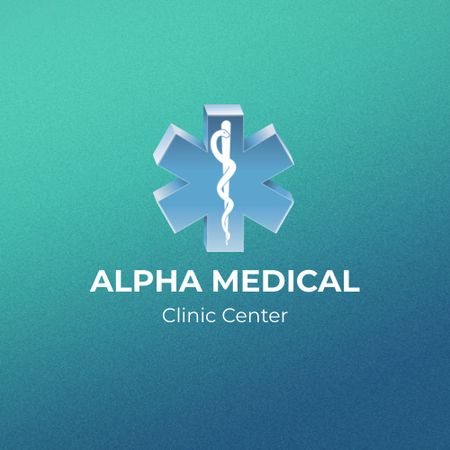 Ontwerpsjabloon van Logo van Emblem of Clinic
