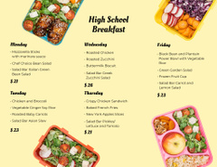 Weekly High School Breakfast Offer