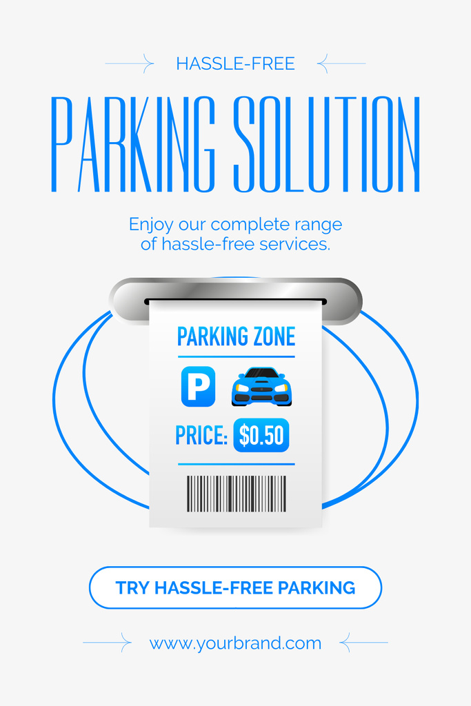 Plantilla de diseño de Advantageous Solution for Car Parking Pinterest 