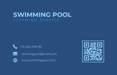 Pool Cleaning Services Company Emblem