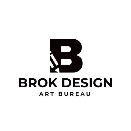 Emblem of Art Bureau Logo tervezősablon