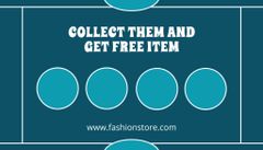 Collect the Stamps and Get Free Item