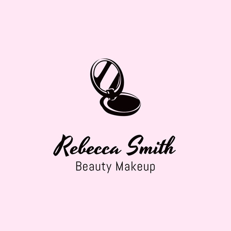 Szablon projektu Makeup Services Offer Logo