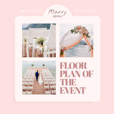 Wedding Celebration Announcement Instagram – шаблон для дизайну