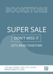 Super Sale in Bookstore