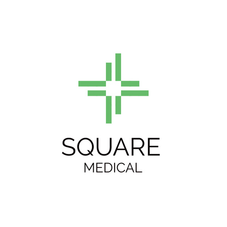 Template di design Emblem of Medical Centre Logo 1080x1080px