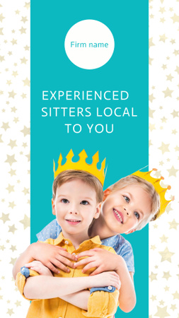 Local Sitters To You Instagram Video Story Design Template