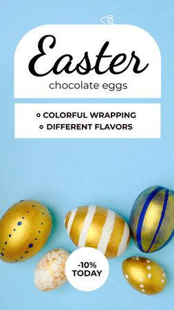 Template di design Offerta di vendita di uova colorate e confezionate festive TikTok Video