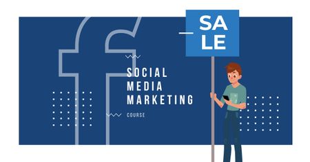 Social Media Marketing Offer Facebook AD Modelo de Design