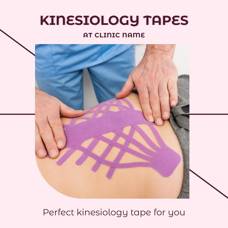 Kinesiology Tapes for Sale Instagram Design Template